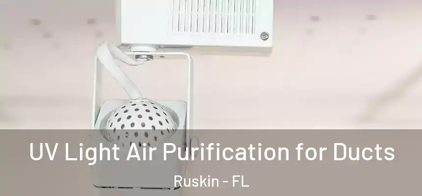UV Light Air Purification for Ducts Ruskin - FL